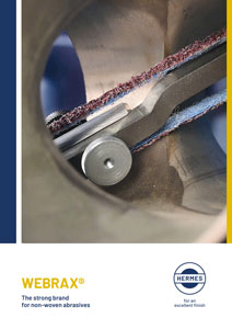 Cover photo Hermes Product Portfolio webrax non-woven abrasives