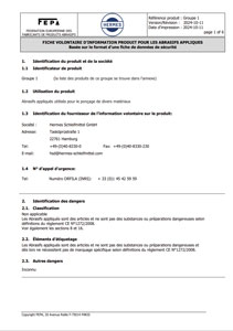 Photo de couverture SVIP, Groupe 1